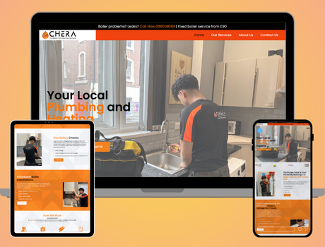 Chera Gas - Plumbing Service Website